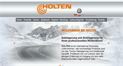 Desktop Screenshot of holten-online.com